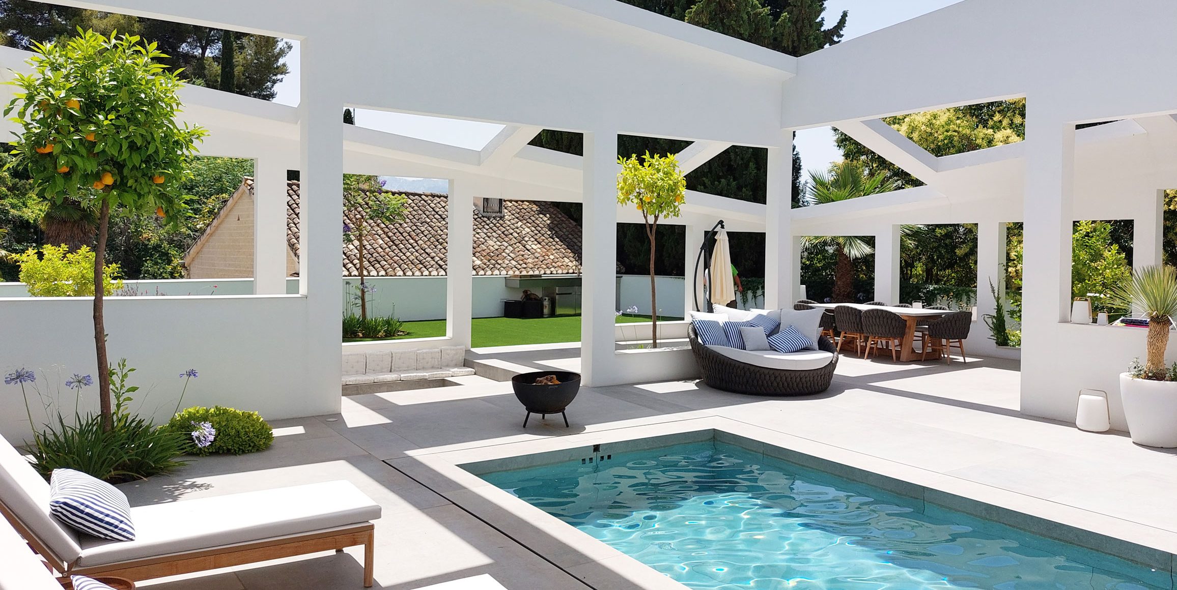 Enlace al proyecto Jardín de las Vistillas, Casa en el Realejo, GRANADA, paisajismo por Ignacio Mauror.